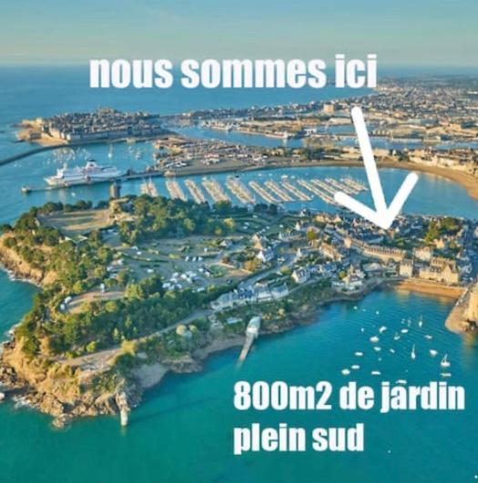 סן מלו Appartement Moonrise - Plage 50M - Rue Gratuite מראה חיצוני תמונה